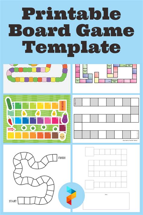 board game template|Free Printable Board Games And Templates .